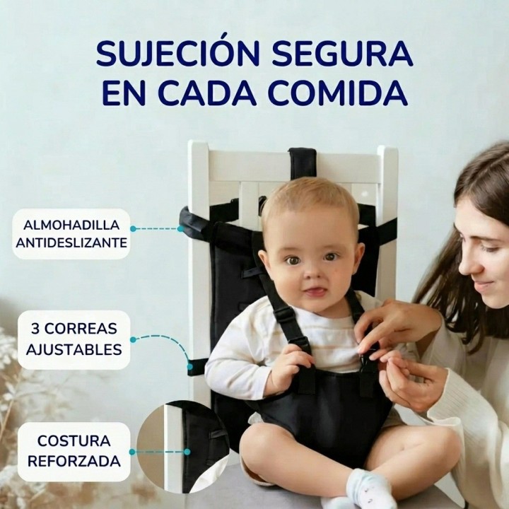 Arnés Silla Portátil Para Bebé Comer Viaje Restaurante