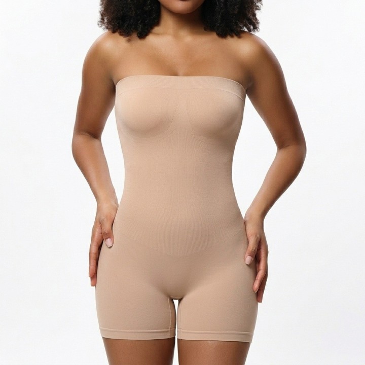 Faja Body Moldeadora Reductora Strapless Levanta Glúteos