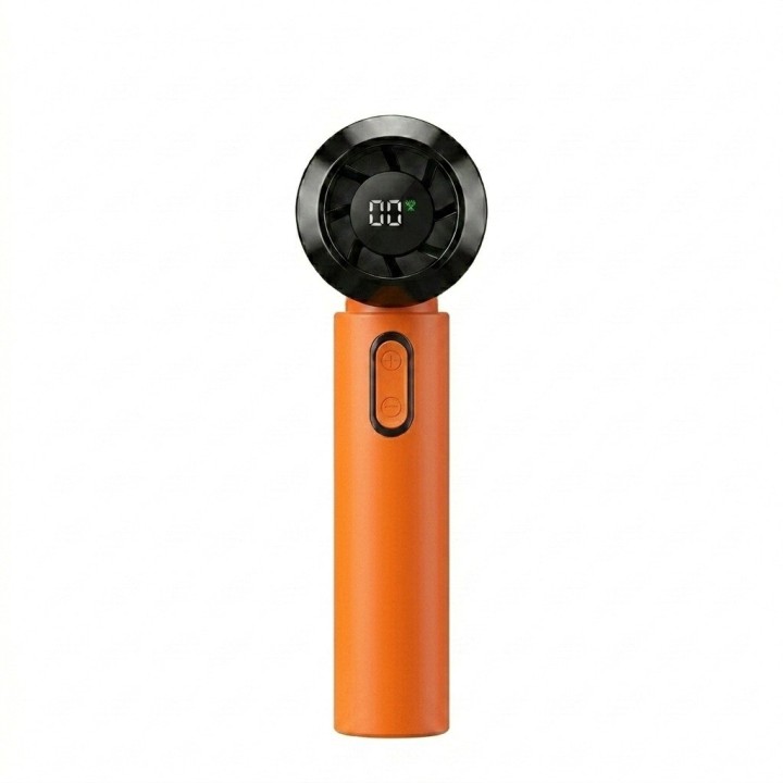 Mini Ventilador Turbo Recargable De Mano Velocidades Premium