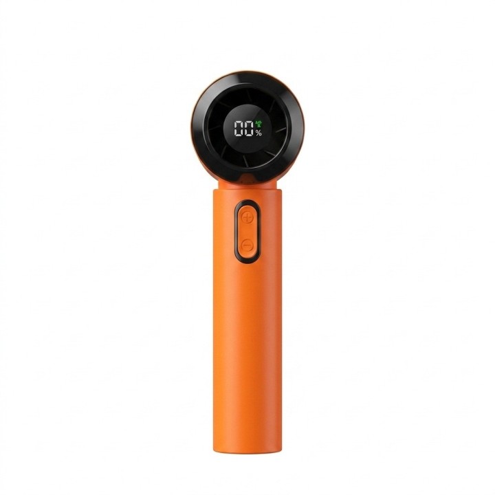 Mini Ventilador Turbo Recargable De Mano Velocidades Premium