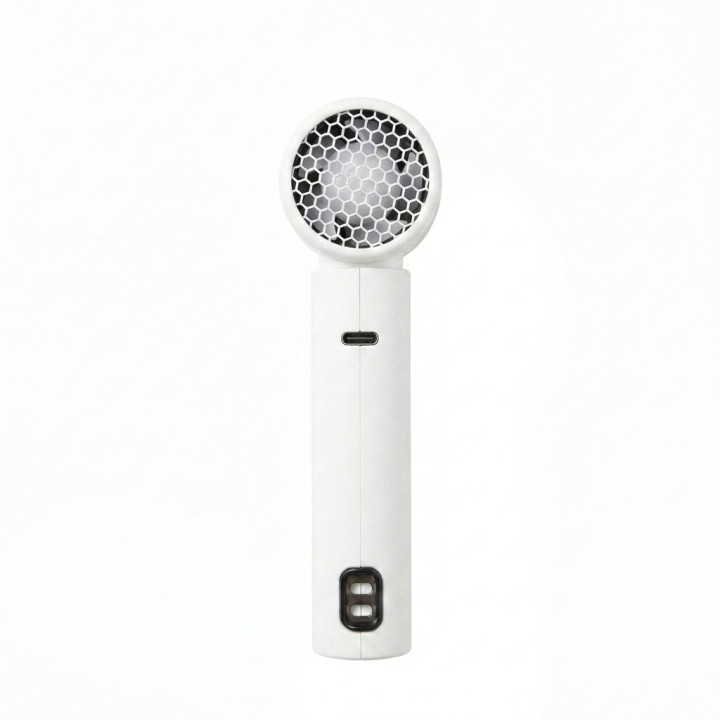 Mini Ventilador Turbo Recargable De Mano Velocidades Premium