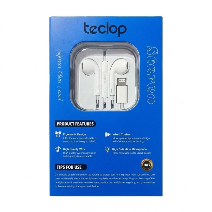Audífonos Portables Tl-ip1 Conector Tipo C Micrófono Hifi