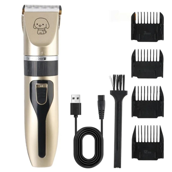 Kit Máquina Cortapelo Perros Gatos Inalámbrica Profesional