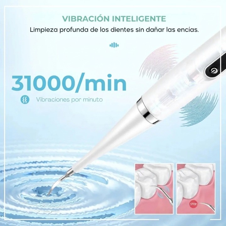 Limpiador Dental Eléctrico Removedor De Sarro Ultrasónico