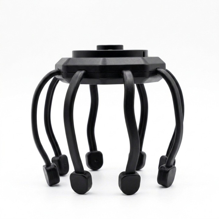 Masajeador Eléctrico Cabeza Tipo Pulpo Relajante Usb