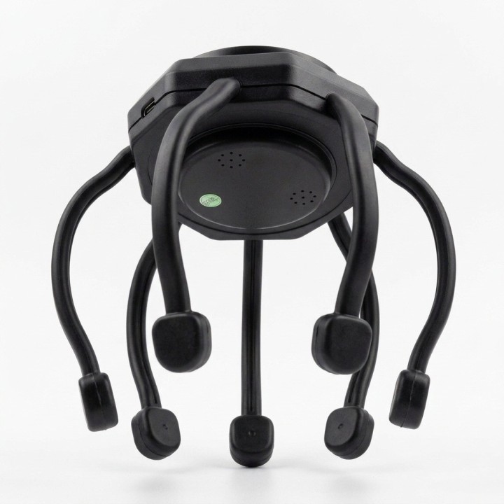Masajeador Eléctrico Cabeza Tipo Pulpo Relajante Usb