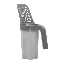 Pala Recogedor Gatos Integrada Con Bote Basurero Dispensador