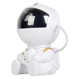 Proyector Galaxia Estrellas Astronauta Luz Noche Usb