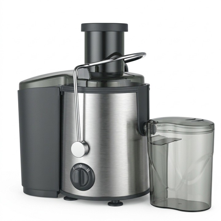 Exprimidor Eléctrico Extractor De Jugos 2 Velocidades Acero