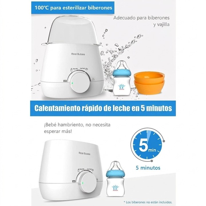 Calentador Y Esterilizador De Biberones Portable Rbn-1001