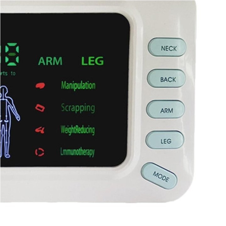 Electroestimulador Masajeador Digital Tens + Sandalias