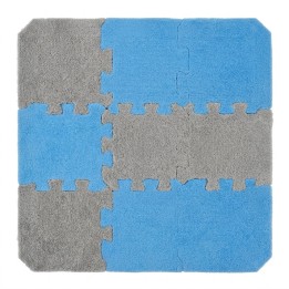 Tapete Alfombra Rompecabezas Felpa Bebés 10 Pzs 30x30