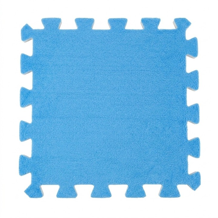 Tapete Alfombra Rompecabezas Felpa Bebés 10 Pzs 30x30