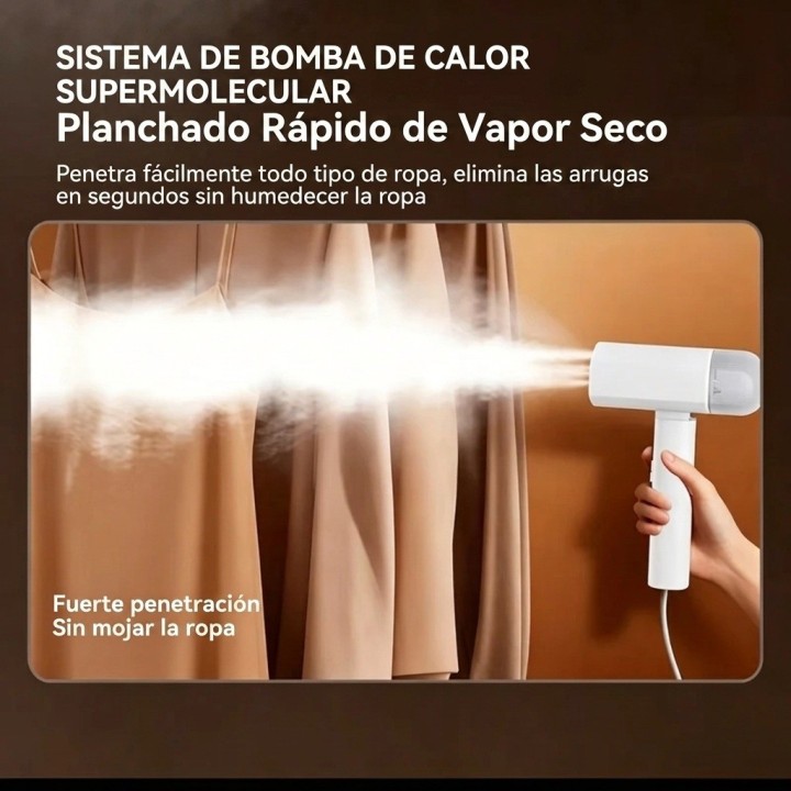 Plancha Vaporizadora Portátil De Ropa 1200 W