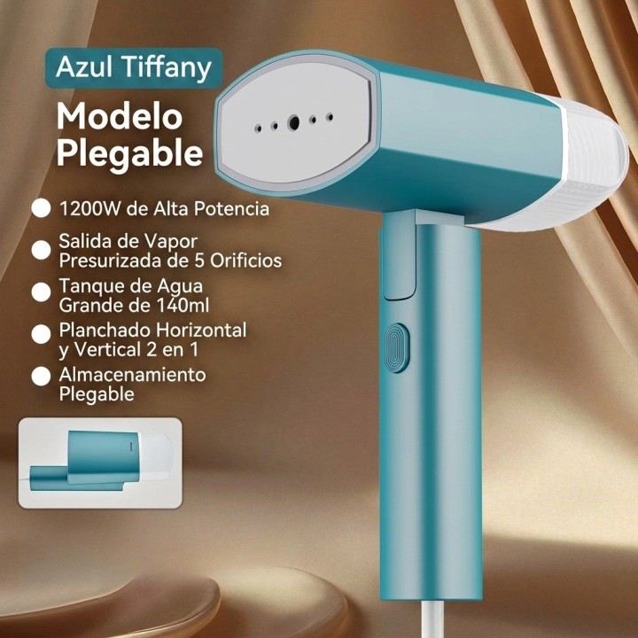Plancha Vaporizadora Portátil De Ropa 1200 W