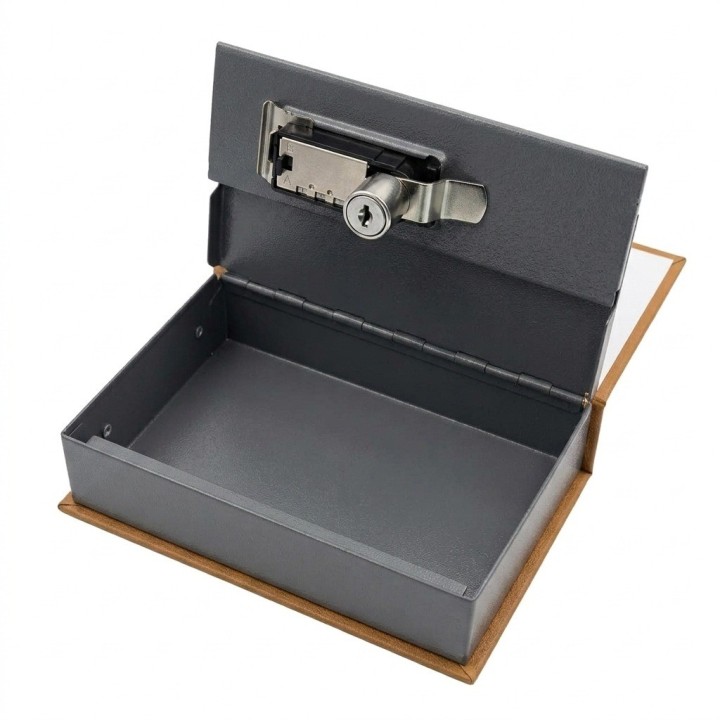 Caja Fuerte Libro Camuflado Diccionario Ingles Con Clave