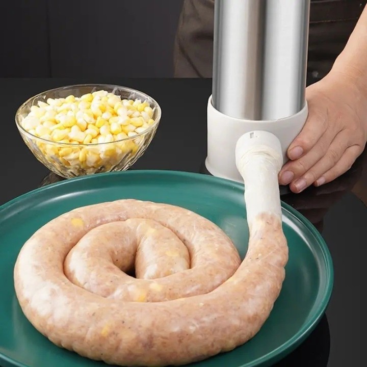 Embutidora De Salchichas Chorizos Manual Acero Inoxidable