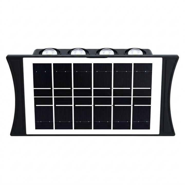 Lámpara Solar De Pared Led Exterior Impermeable Ip65