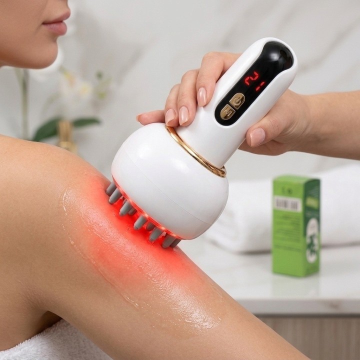 Masajeador Eléctrico Guasha Terapia De Calor Infrarrojo