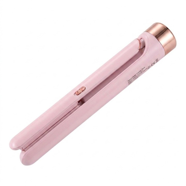Plancha Alisadora Inalámbrica Recargable Para Cabello
