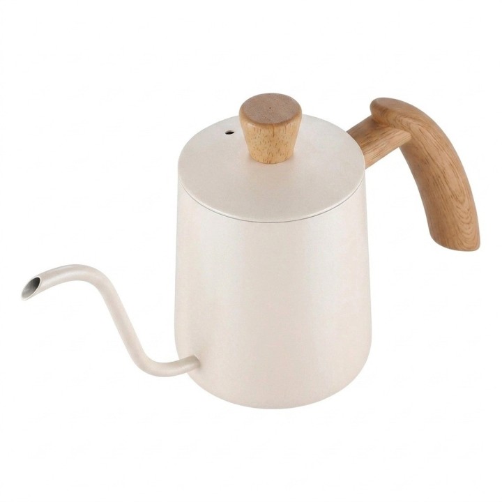 Cafetera Cuello De Cisne Para Café Pour Over Madera