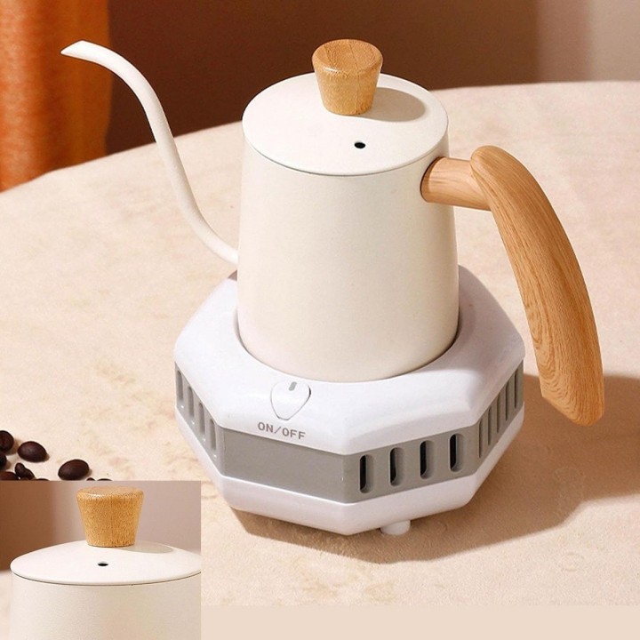 Cafetera Cuello De Cisne Para Café Pour Over Madera