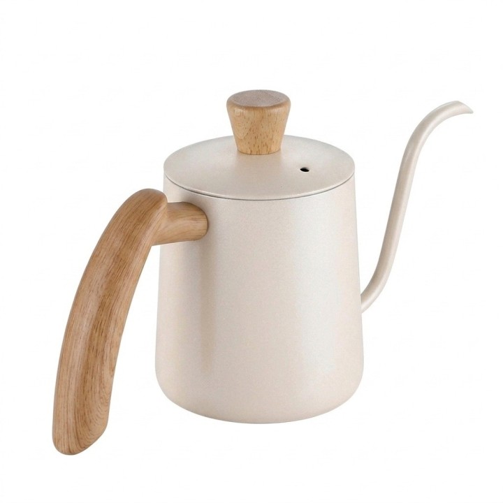 Cafetera Cuello De Cisne Para Café Pour Over Madera