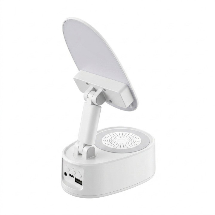 Soporte Para Celular Con Parlante Bluetooth Luz Rgb 1200mah