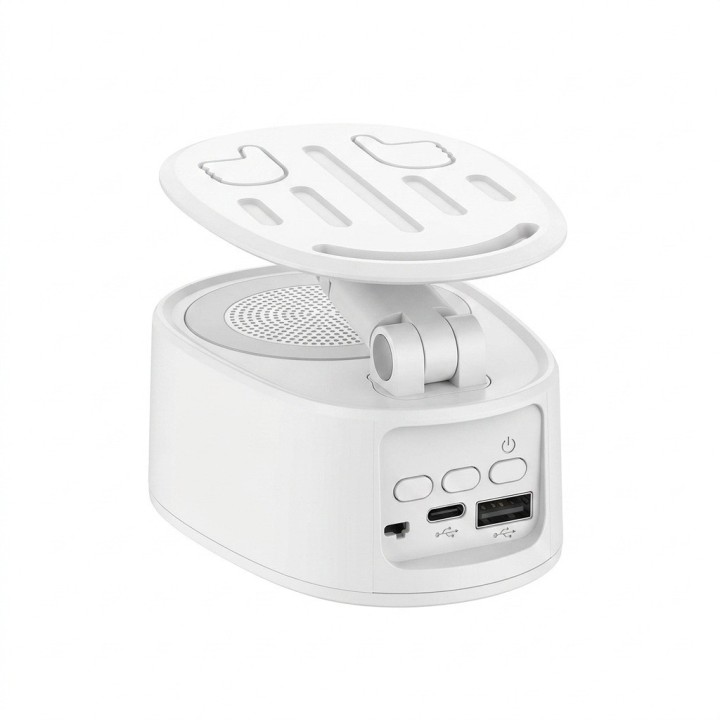Soporte Para Celular Con Parlante Bluetooth Luz Rgb 1200mah