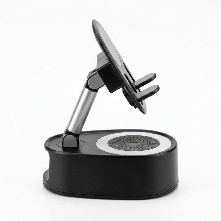 Soporte Para Celular Con Parlante Bluetooth Luz Rgb 1200mah