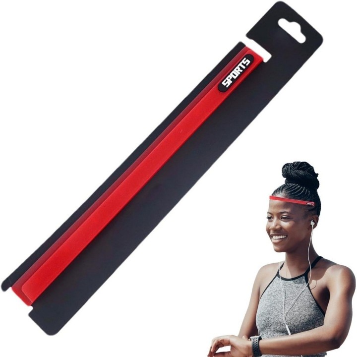Banda Deportiva Para Sudor Diadema De Silicona Ajustable