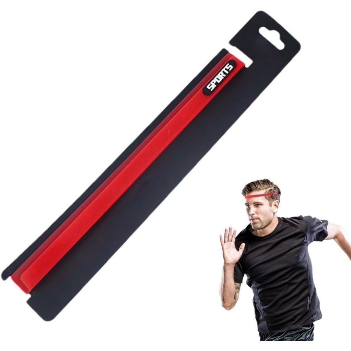 Banda Deportiva Para Sudor Diadema De Silicona Ajustable