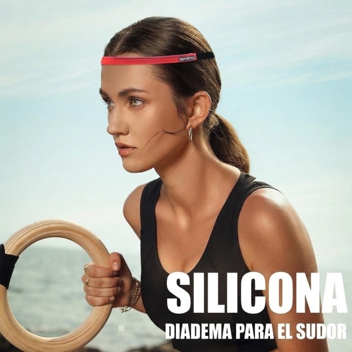 Banda Deportiva Para Sudor Diadema De Silicona Ajustable