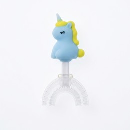 Cepillo Dientes Forma U Para Niños Silicona Unicornio