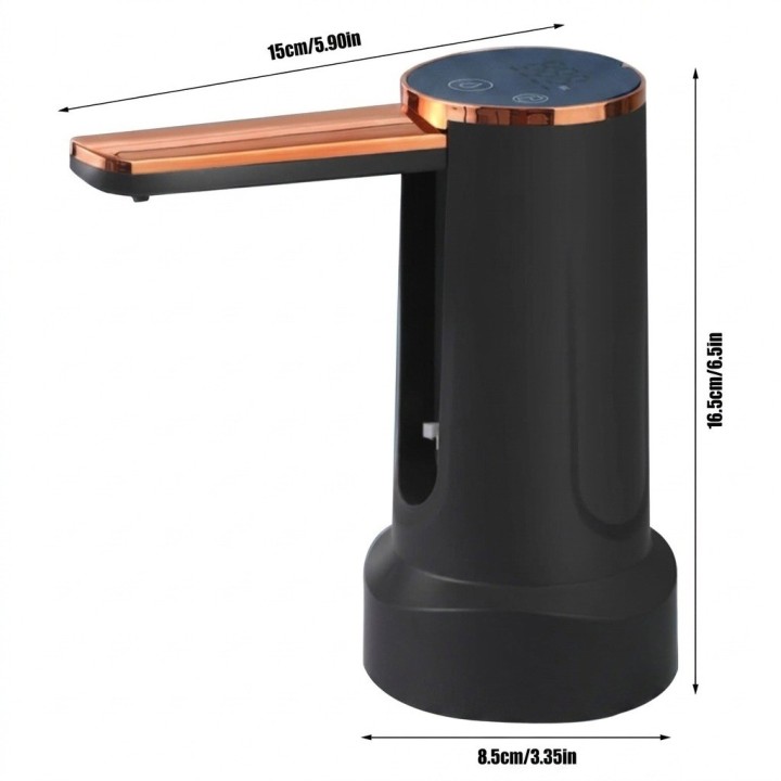 Dispensador De Agua Eléctrico Plegable Con Pantalla Digital