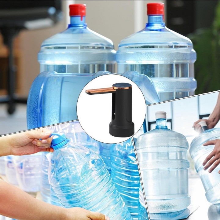 Dispensador De Agua Eléctrico Plegable Con Pantalla Digital