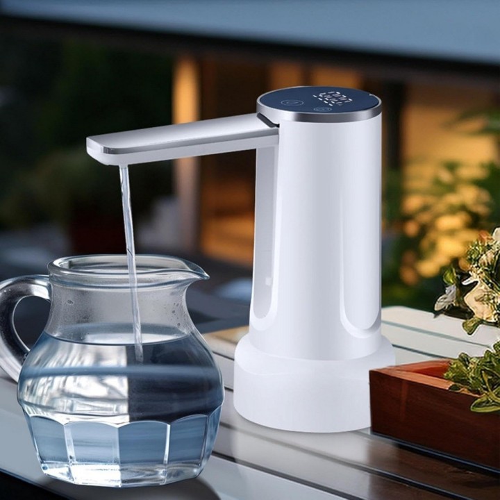 Dispensador De Agua Eléctrico Plegable Con Pantalla Digital