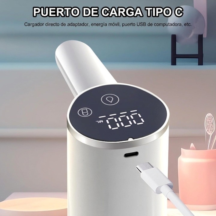 Dispensador De Agua Eléctrico Plegable Con Pantalla Digital