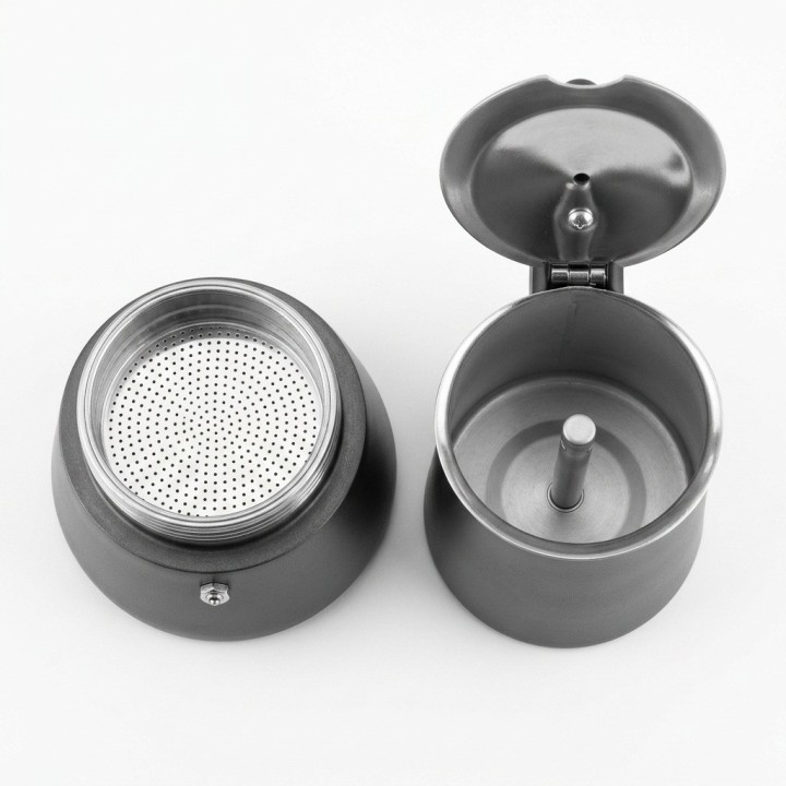 Cafetera Moka Italiana Espresso 9 Tazas - Diseño Mate