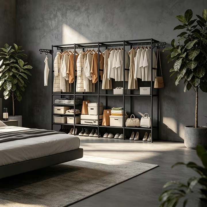 Clóset Armario Organizador Metálico Ropa Y Zapatos