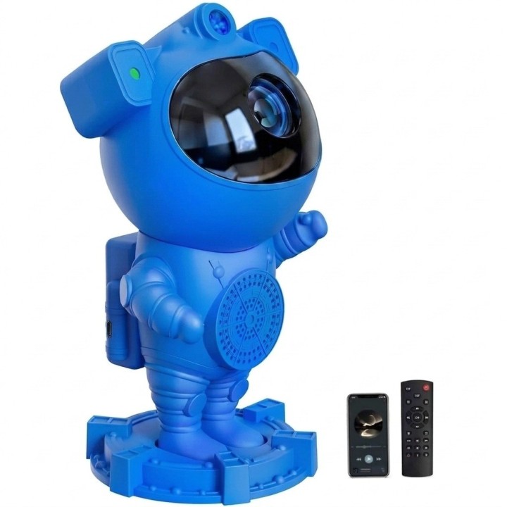 Proyector Galaxia Robot Astronauta Estrellas Led