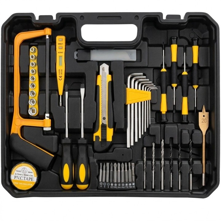 Taladro Inalámbrico 12v Accesorios Set Caja De Herramientas