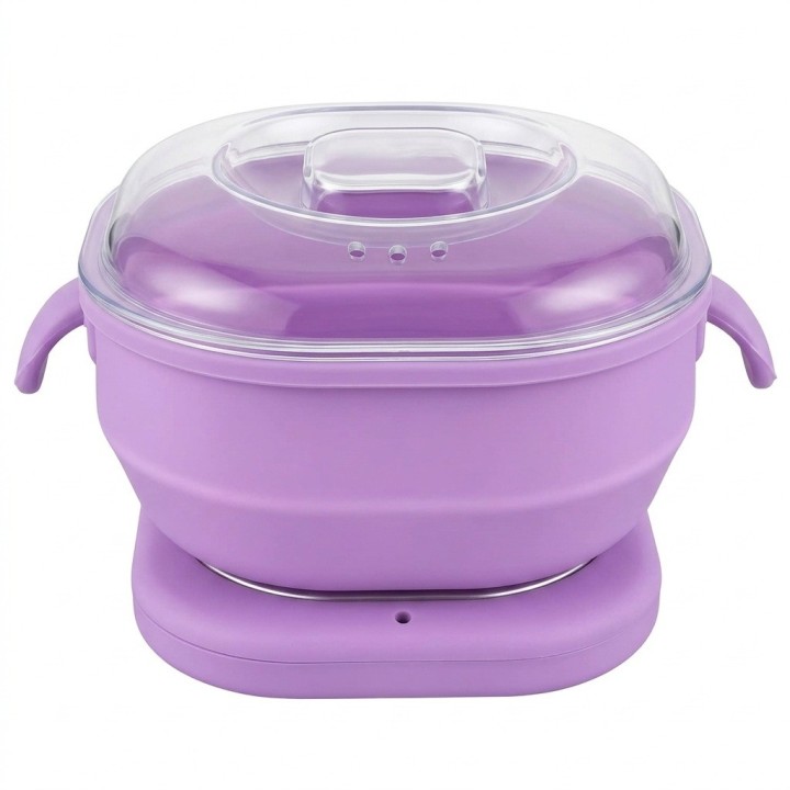 Olla Calentador De Cera Depilatoria Silicona 400ml 100w