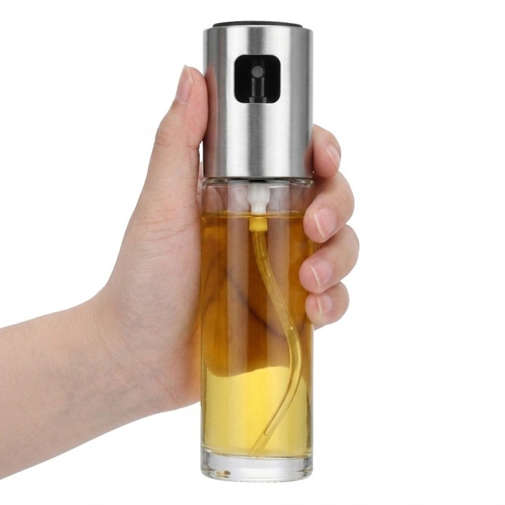 Dispensador Aceite Spray Pulverizador Vidrio 100ml Cocina