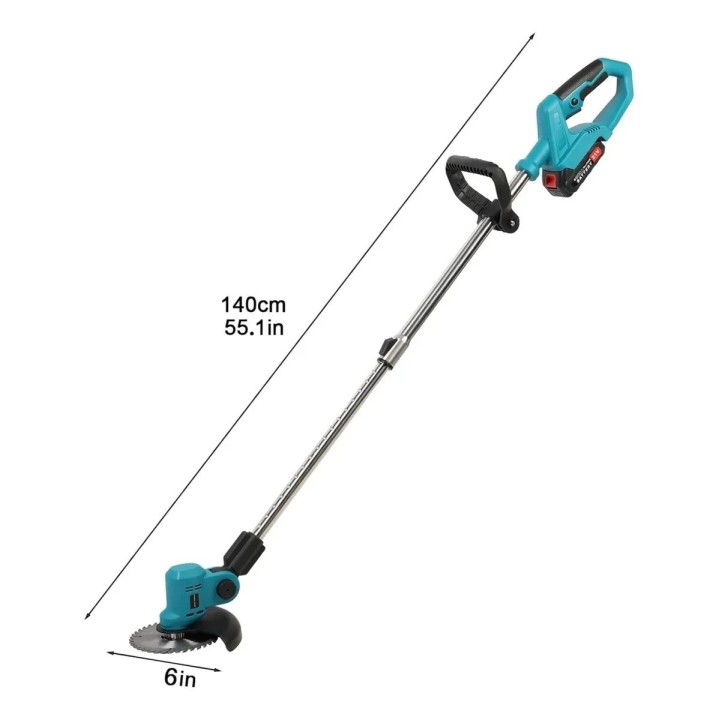 Desbrozadora Inalámbrica Cortadora Césped Eléctrica Ht-901