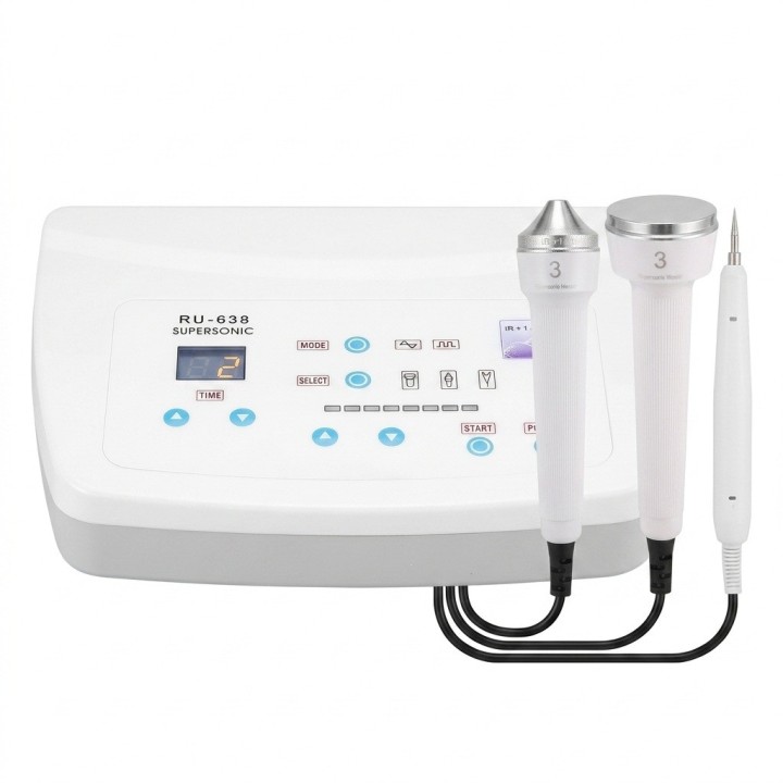 Equipo Facial Corporal Ultrasonido 3 En 1 Ru-638 Cavitación