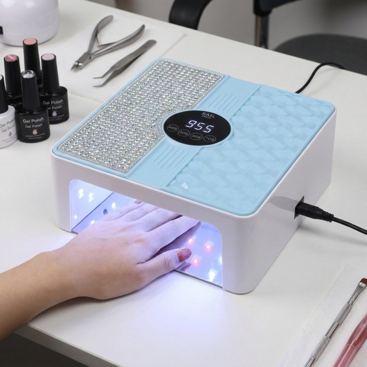 Lámpara Secador Uñas Uv Led L131 288w Diseño Brillantes