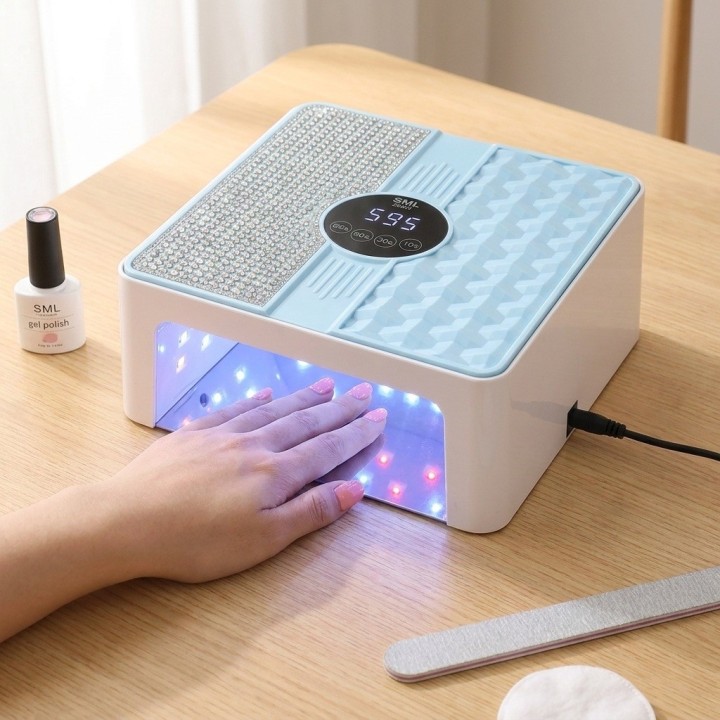 Lámpara Secador Uñas Uv Led L131 288w Diseño Brillantes