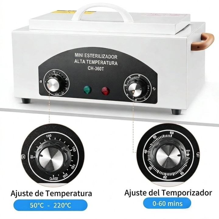 Mini Esterilizador Alta Temperatura Ch-360t Herramienta 300w