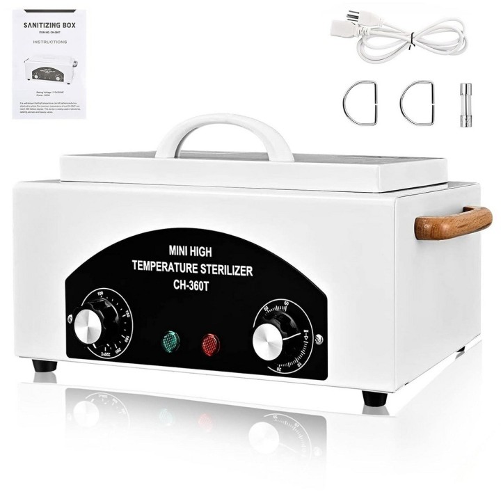 Mini Esterilizador Alta Temperatura Ch-360t Herramienta 300w